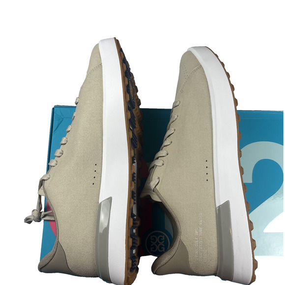 G/FORE MEN\'S G.112 GOLF SHOES SUEDE PUMICE/DUNE SIZE 13 NIB main image 6